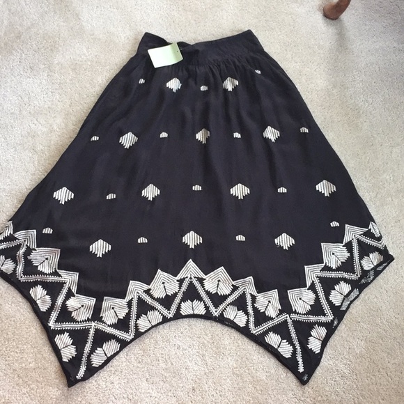 Anthropologie Dresses & Skirts - NWT Anthropologie boho zigzag festival skirt